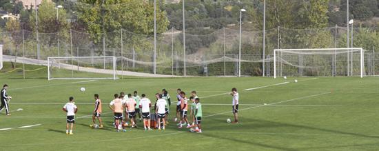 Así entrena la Vinotinto en Madrid (Fotos)