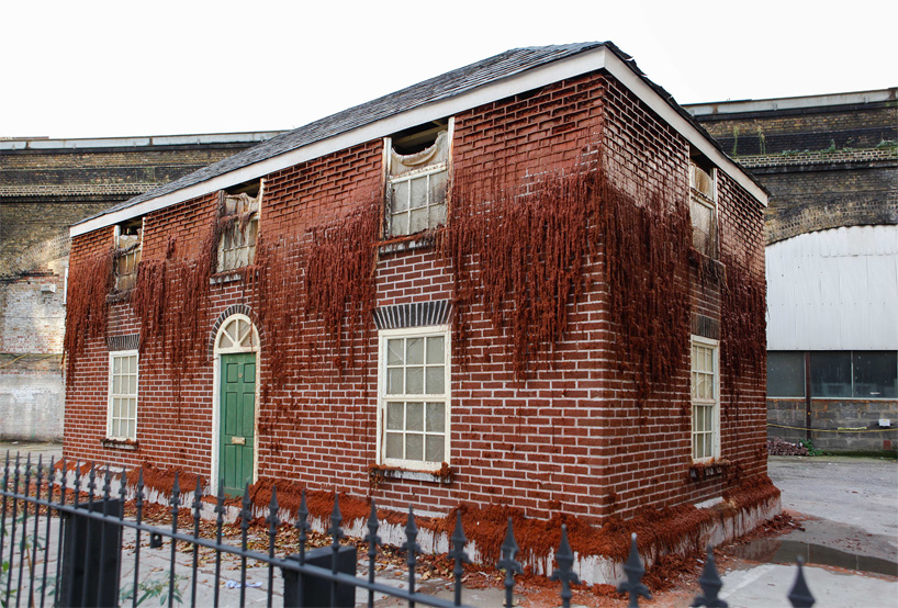 La casa que se derrite en Londres (Fotos y video)