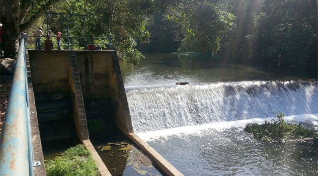 El problema es en el sistema de captación de agua cruda Planta Curaguaro, en el municipio Sotillo