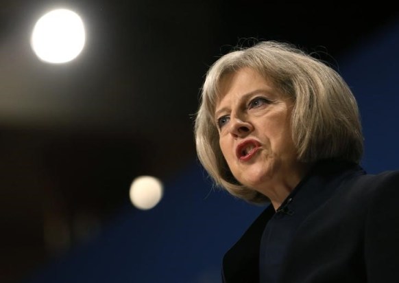 Foto: La secretaria del Interior británica, Theresa May / Reuters