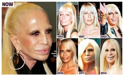 Donatella Versace de diseñadora de modas a… ¿figura de cera? (Fotos)