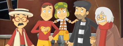 El emotivo homenaje a “Chespirito” por sus propios personajes (Video)