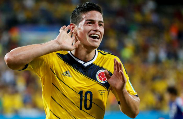 James Rodríguez, de vacaciones con su familia en Cartagena de Indias