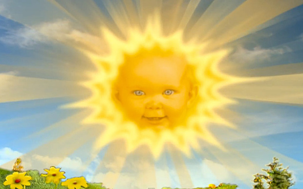 El sol de los Teletubbies ha cumplido 19 años