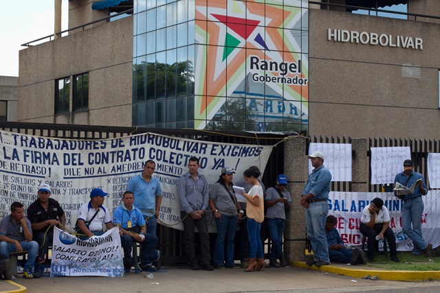 No hay acuerdo entre trabajadores e Hidrobolívar