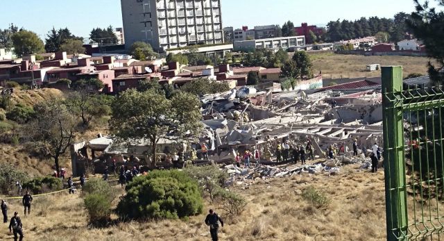 SUBEN A SIETE LOS MUERTOS POR EXPLOSIÓN DE CAMIÓN DE GAS EN HOSPITAL MEXICANO