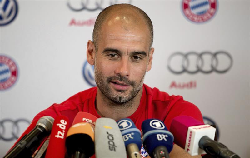 Guardiola, contento en el Bayern y con intención de quedarse