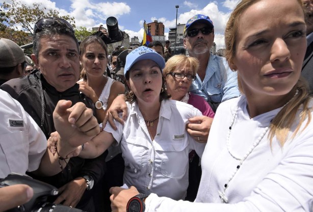 VENEZUELA-POLITCS-LEDEZMA-DEMO