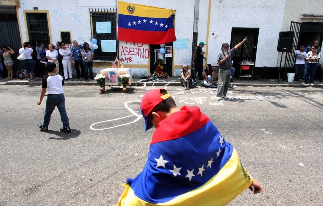 VENEZUELA-VIOLENCE-STUDENT-FUNERAL