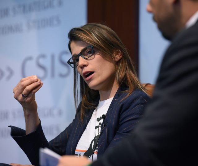 Adriana López, hermana de Leopoldo (Foto EFE)