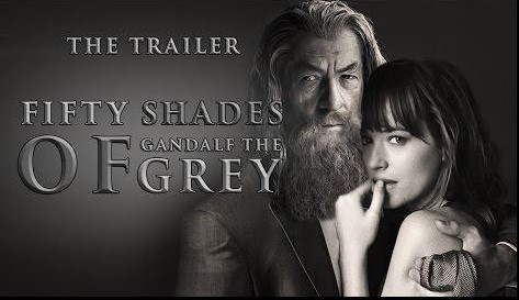 Gandalf se pone su anillo y le da con todo a Anastasia Steele #50SombrasdeGandalf