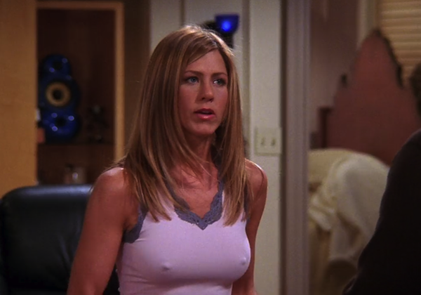 Un tributo a los pezones de “Rachel Green” Jennifer Aniston en Friends (UFFF)