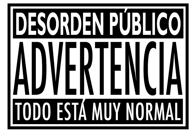 Desorden Público presentó “Todo está muy normal”