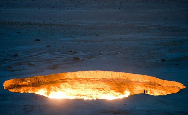 “Las puertas del infierno” y otros sitios espeluznantes de la Tierra (Fotos)