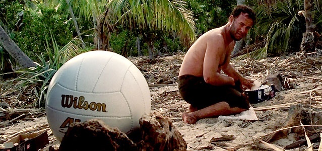 El reencuentro entre Tom Hanks y “Wilson” (Video + snif)