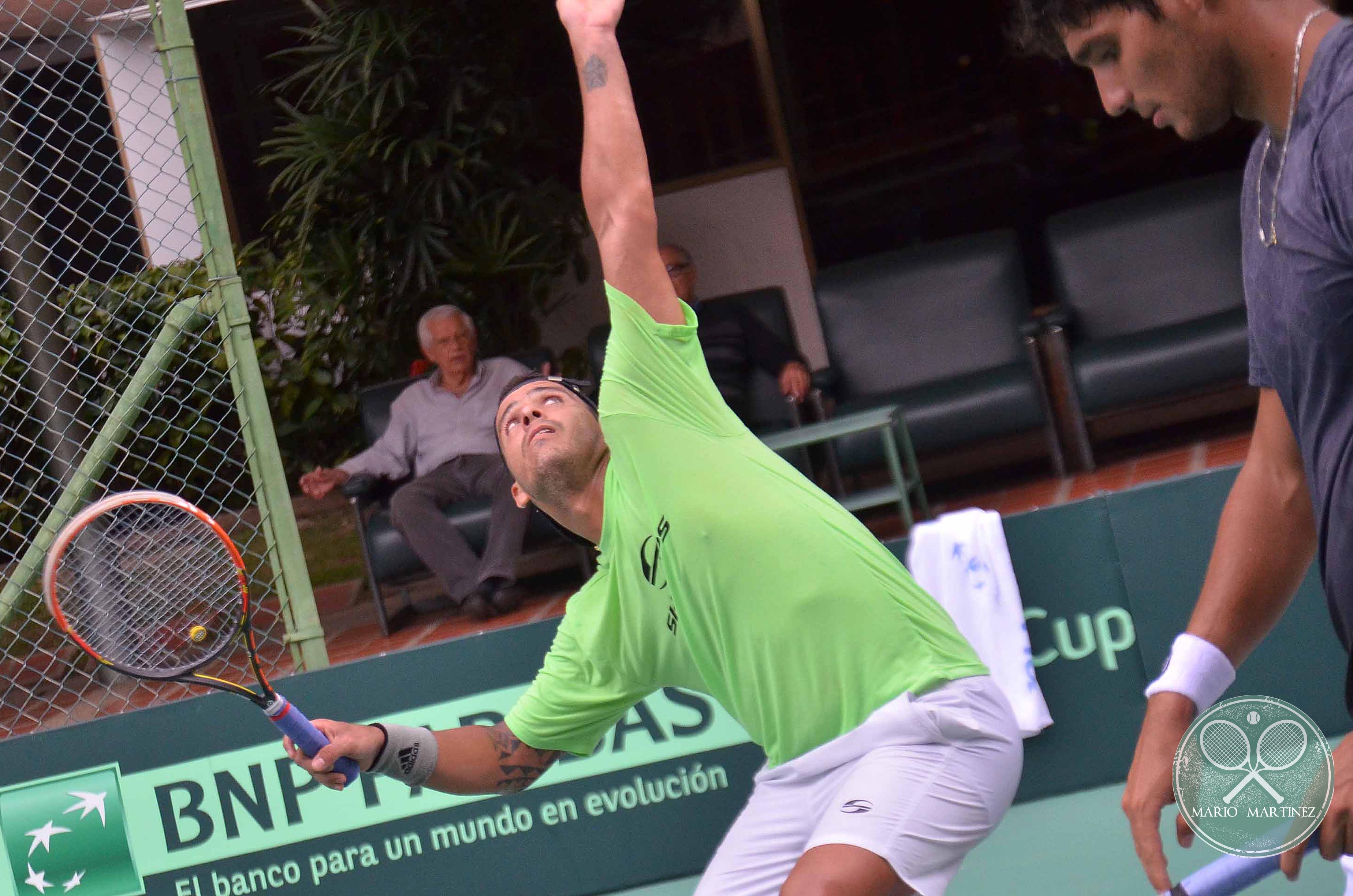 La Vinotinto del Tenis calentando motores para la Copa Davis (Fotos)