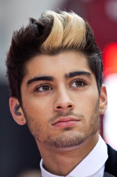 El cantante Zayn Malik en una presentación de la banda "One Direction" en el programa Today de la cadena NBC en Nueva York