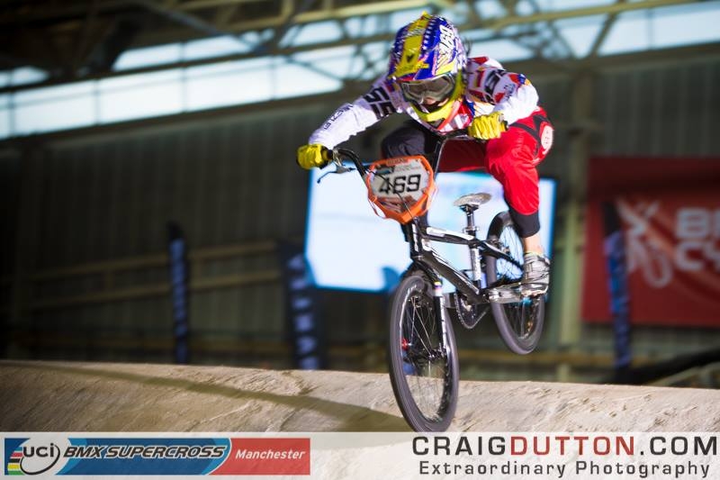 Stefany Hernández apunta al top 3 de la Copa del Mundo de BMX