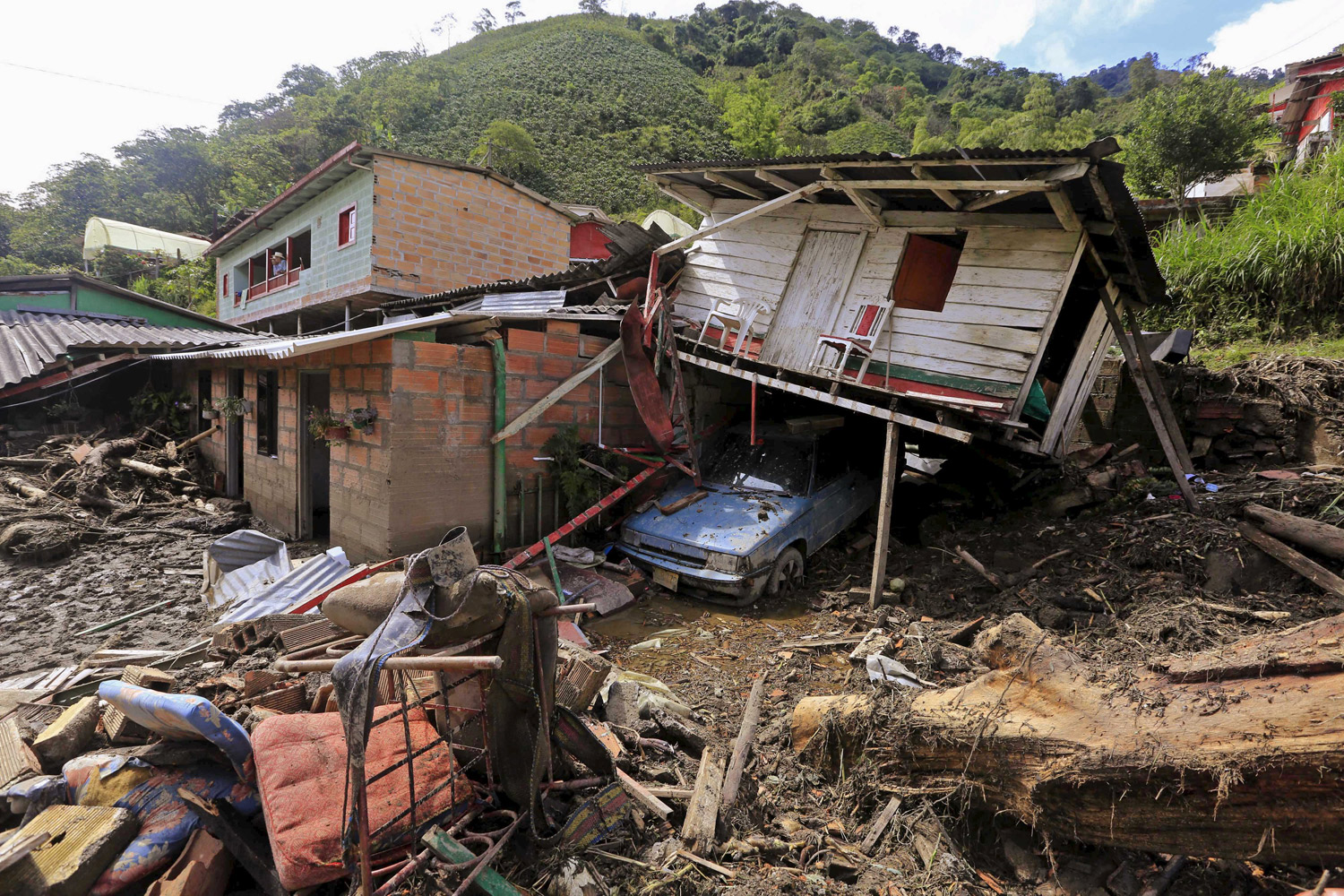 Un bebé de 11 meses, el milagro de la avalancha en Colombia