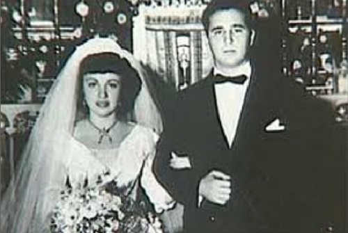 Fidel Castro en su matrimonio con Mirta Francisca de la Caridad Díaz Balart en 1948