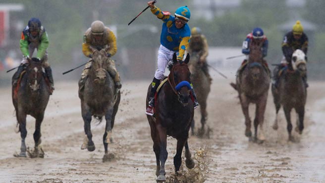 American Pharoah ganó de punta a punta el Preakness Stakes