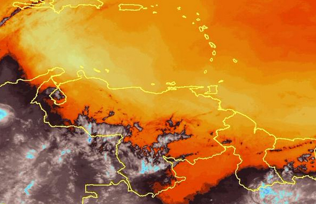 Interesante: A Venezuela le está cayendo polvo del Desierto del Sahara