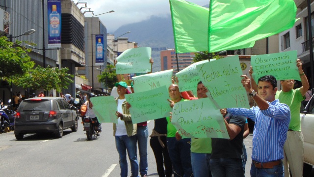 Copei inicia toma de calles exigiendo fecha de elecciones parlamentarias