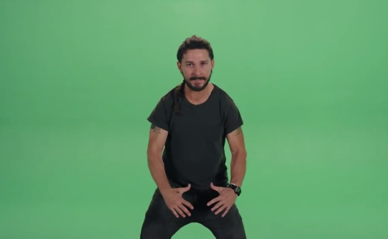 El intenso discurso motivacional de Shia LaBeouf (Video)