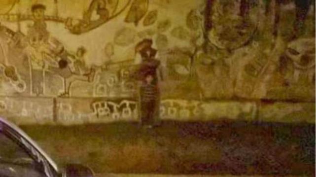 Apareció misteriosa imagen de niño fantasma en cementerio argentino (FOTO)