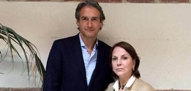 Mitzy Capriles de Ledezma junto a Íñigo de la Serna, presidente FEMP