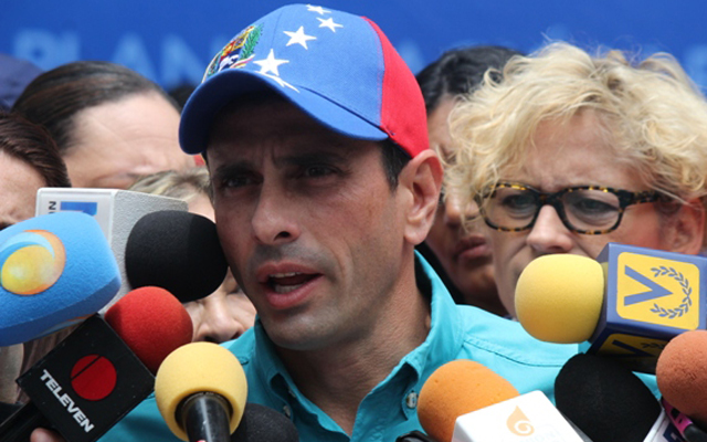 Capriles asegura que el gobierno intenta sacar ganancia política del caso Hergueta