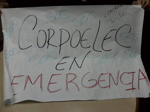 CorpoelecGuatireProtesta