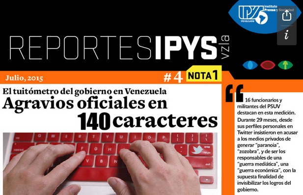 Los mensajes agraviantes vía Twitter de funcionarios públicos (estudio IPYS)