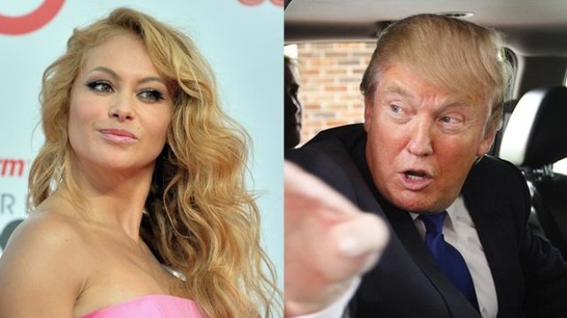 Paulina Rubio arremete contra Donald Trump. (Fotos: AFP / AP)