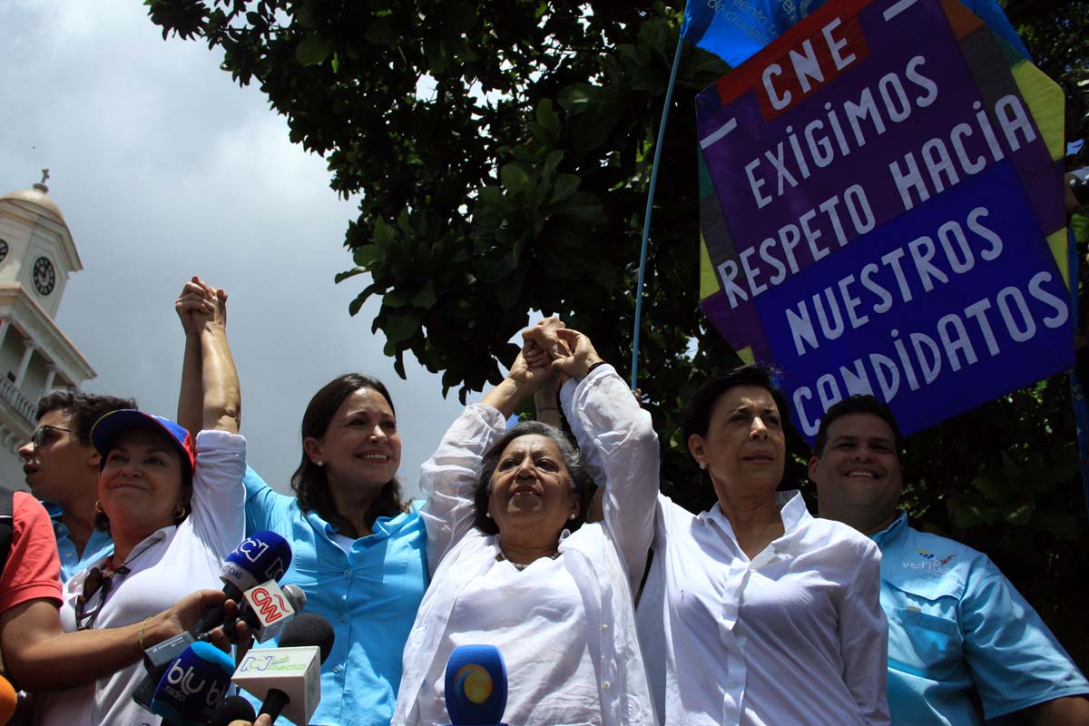 Mitzy de Ledezma: Las colas serán porque votaremos como protesta