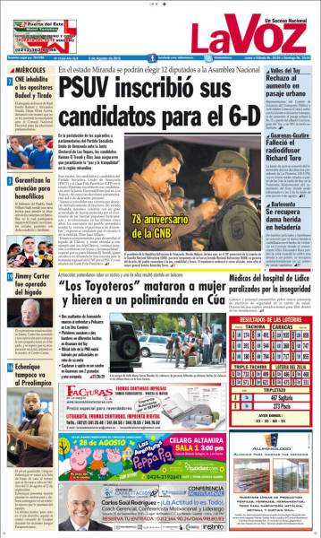 PORTADA LA VOZ