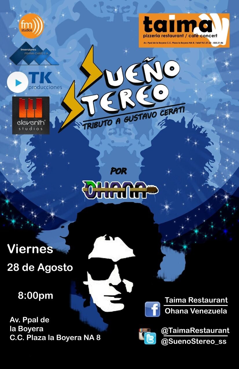 Sigue el Sueño Stereo… tributo a Gustavo Cerati