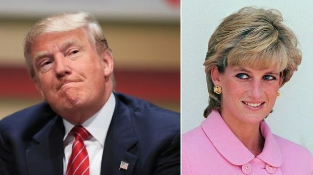 Donald Trump intentó seducir a Lady Diana, según medio inglés