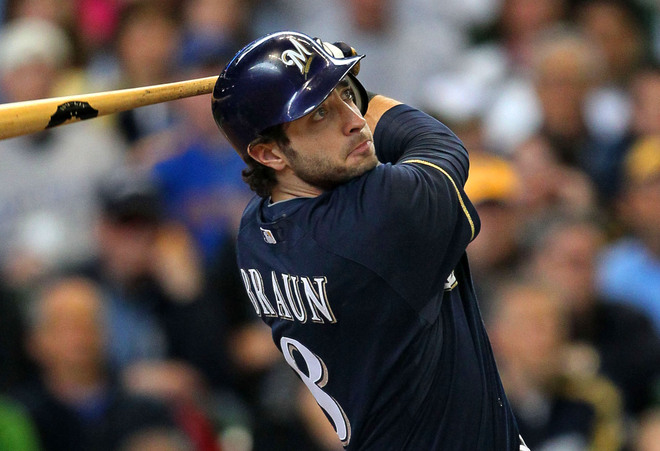 Ryan Braun rompió marca de cuadrangulares de Robin Yount