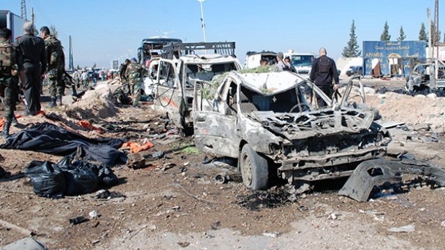 Carro bomba AFP PHOTO SANA Damasco