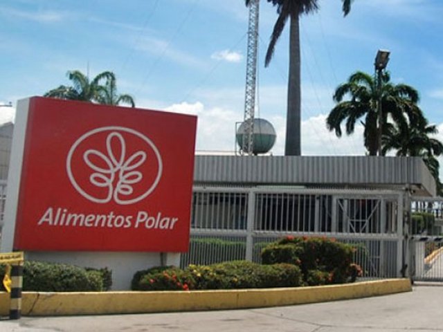 Imagen de archivo de una planta de Alimentos Polar