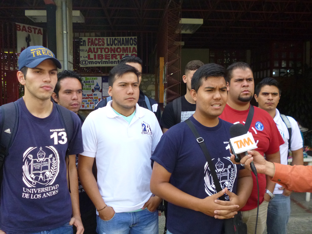 Estudiantes merideños marcharán por la libertad de los presos políticos este #19S