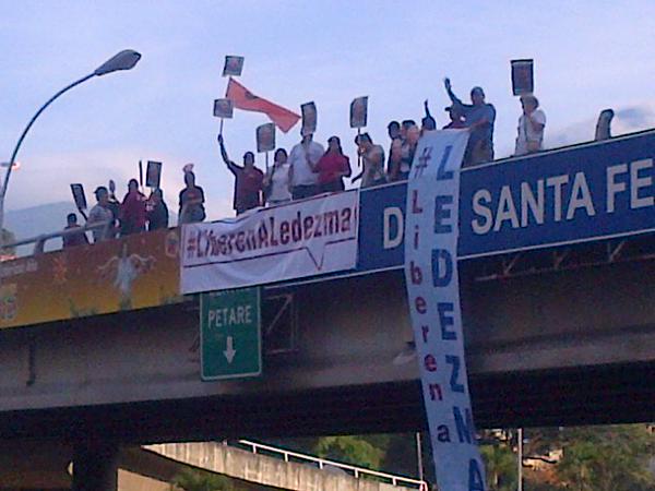 Activistas de ABP exigen libertad para Antonio Ledezma #LiberenALedezma