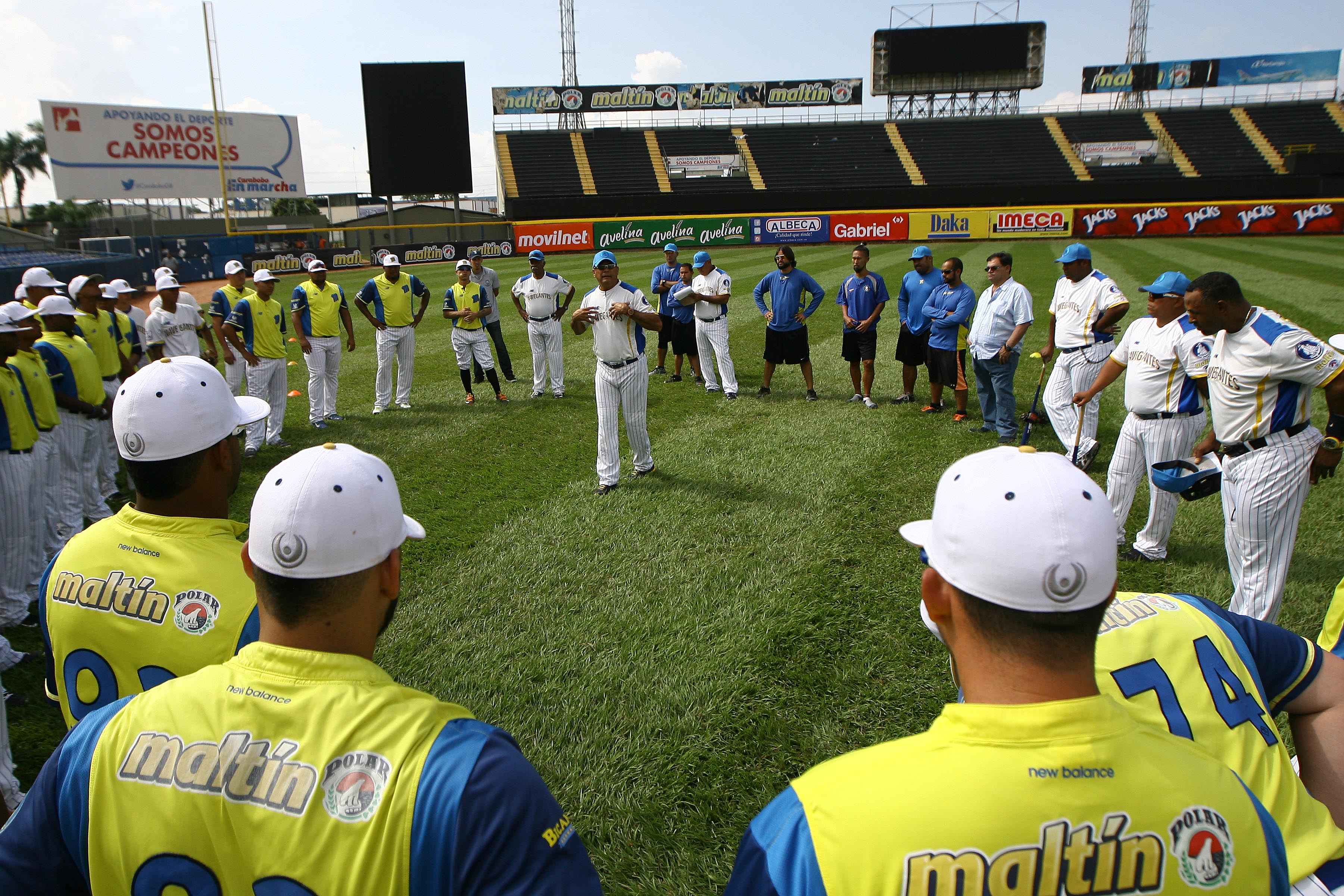 Magallanes viene con todo en esta temporada y así lo demuestran sus entrenamientos (Fotos)