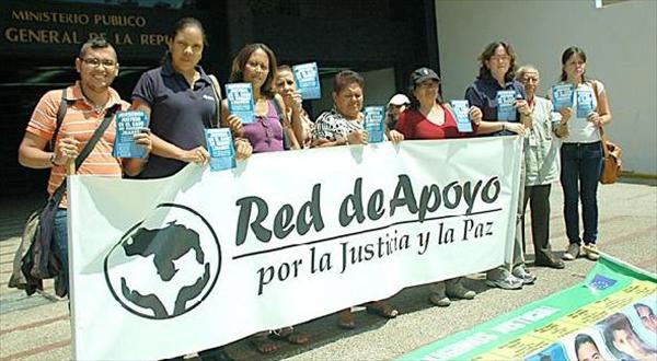 Red de Apoyo por la Justicia y la Paz rechaza agresiones a defensores de DDHH