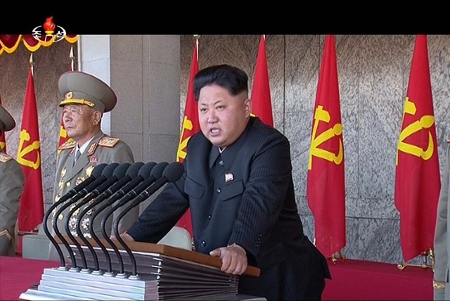  Imagen de archivo del líder norcoreano Kim jung un