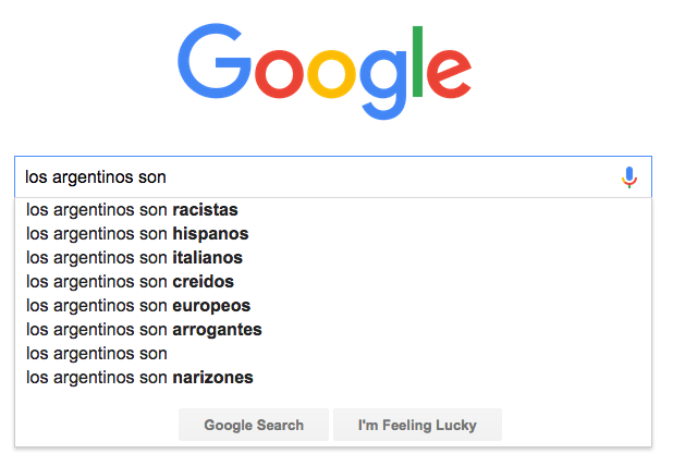 Google argentina