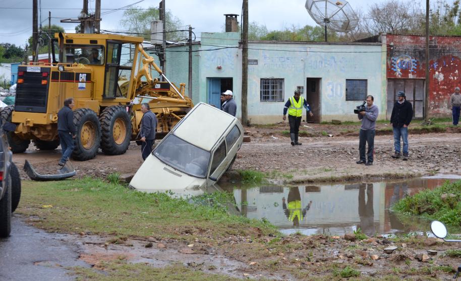 Se eleva a 216 la cifra de evacuados en Uruguay por lluvias