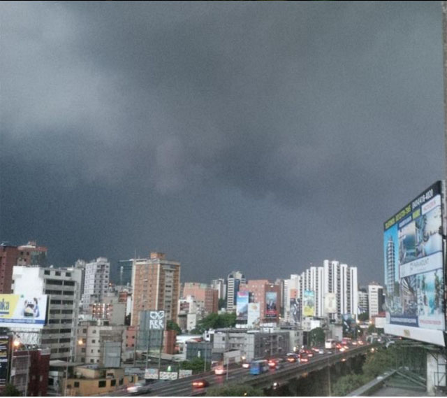 Lluvias dispersas en gran parte del país para este viernes