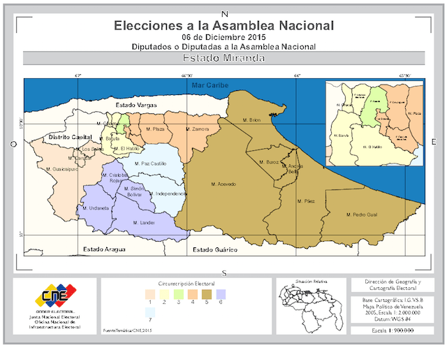 Miranda Circunscripciones